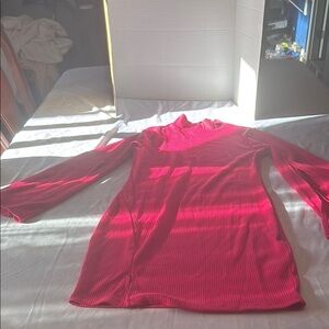 Elegant Fuchsia Long Sleeve Top